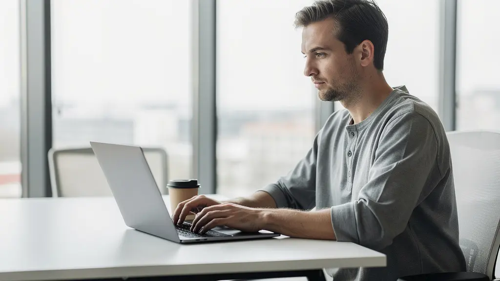 Freelance consultant une simulation de crédit immobilier dans un espace de coworking lumineux